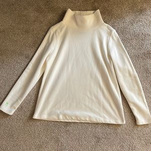 NWOT cream Dudley stephens fleece top